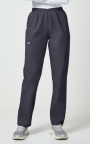 Pewter Female Elastic Waist Scrub Pant Barry Tech